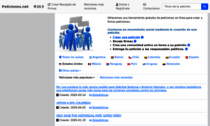Peticiones.net thumbnail