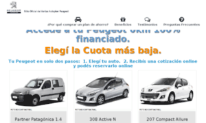 Peugeotdarc.0kmplanes.com thumbnail