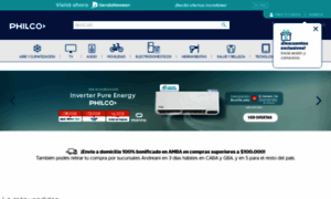 Philco.com.ar thumbnail
