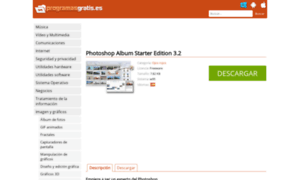 Photoshop-album-starter-edition.programasgratis.es thumbnail