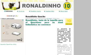 Photosronaldinho.com thumbnail