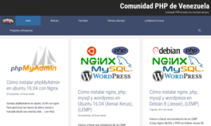 Php.org.ve thumbnail