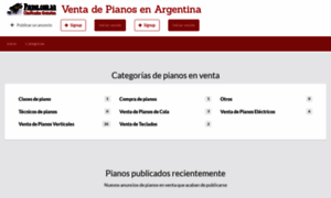 Pianos.com.ar thumbnail