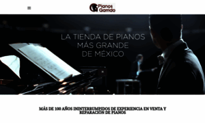 Pianosgarrido.com thumbnail
