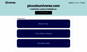 Piccolouniverse.com thumbnail