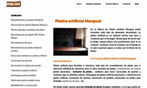 Piedraartificialmengual.com thumbnail