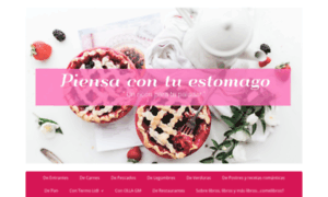 Piensacontuestomago.com thumbnail