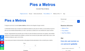 Piesametros.com thumbnail