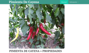 Pimientadecayena.com thumbnail