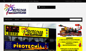 Pirotecniasanbartolome.com thumbnail