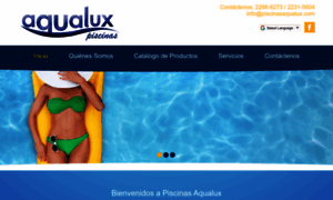 Piscinasaqualux.com thumbnail