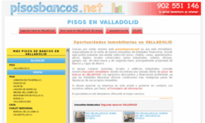 Pisosbancosvalladolid.es thumbnail