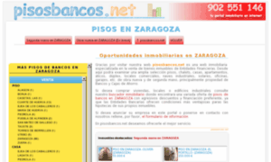 Pisosbancoszaragoza.com thumbnail