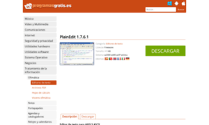 Plain-edit.programasgratis.es thumbnail