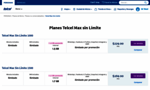 Planes.telcel.com thumbnail