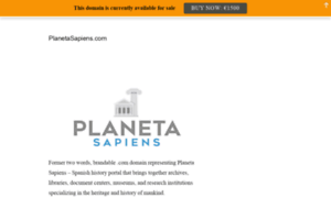 Planetasapiens.com thumbnail