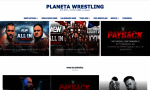 Planetawrestling.com thumbnail