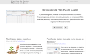 Planilhadegastos.com thumbnail