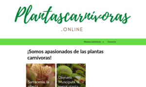 Plantascarnivoras.online thumbnail