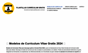 Plantillascurriculumgratis.website thumbnail
