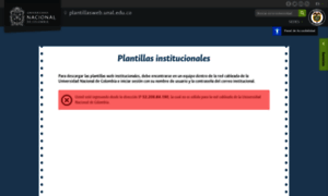 Plantillasweb.unal.edu.co thumbnail