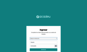 Plataforma.acadeu.com thumbnail