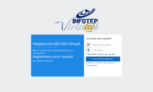 Plataformavirtual.infotepvirtual.com thumbnail