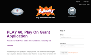 Play60playon.kaboom.org thumbnail