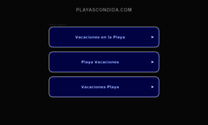 Playascondida.com thumbnail