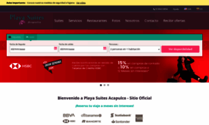 Playasuites.com.mx thumbnail