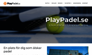 Playpadel.se thumbnail