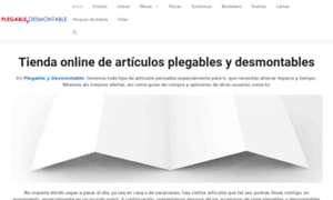 Plegableydesmontable.com thumbnail