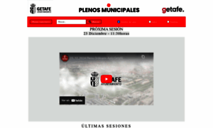 Plenos.getafe.es thumbnail