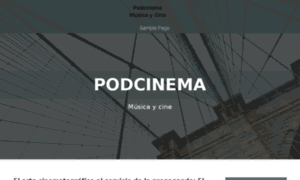 Podcinema.es thumbnail