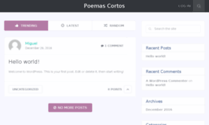 Poemascortos.club thumbnail