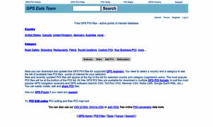 Poi.gps-data-team.com thumbnail