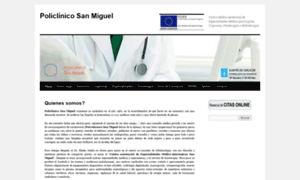 Policlinicosanmiguel.com thumbnail