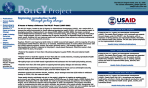 Policyproject.com thumbnail