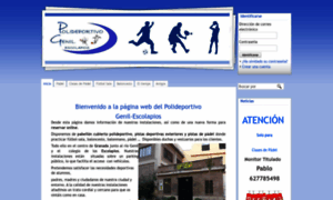 Polideportivogenil.es thumbnail