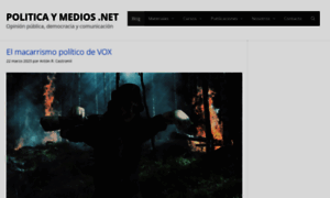 Politicaymedios.net thumbnail