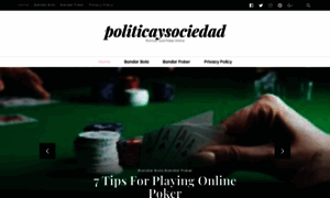 Politicaysociedad.net thumbnail