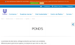 Ponds-ar.unileverservices.com thumbnail