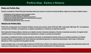 Porfiriodiaz.com thumbnail