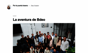 Porlapuertatrasera.com thumbnail