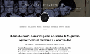 Porotrapoliticaeducativa.org thumbnail