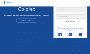 Portal.colplex.com thumbnail