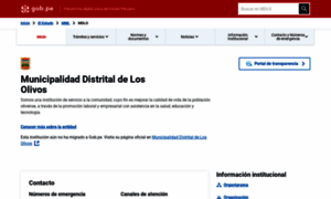 Portal.munilosolivos.gob.pe thumbnail