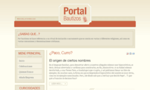 Portalbautizos.com thumbnail