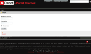 Portalclientes.xdirect.cl thumbnail