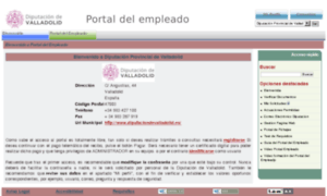 Portaldelempleado.diputaciondevalladolid.es thumbnail
